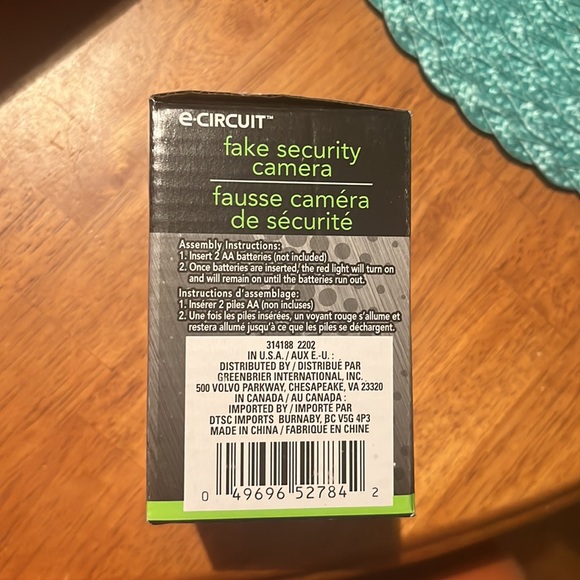 Fake Security Camera - Picture 4 of 4